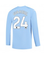 Manchester City Josko Gvardiol #24 Kotipaita 2023-24 Pitkähihainen